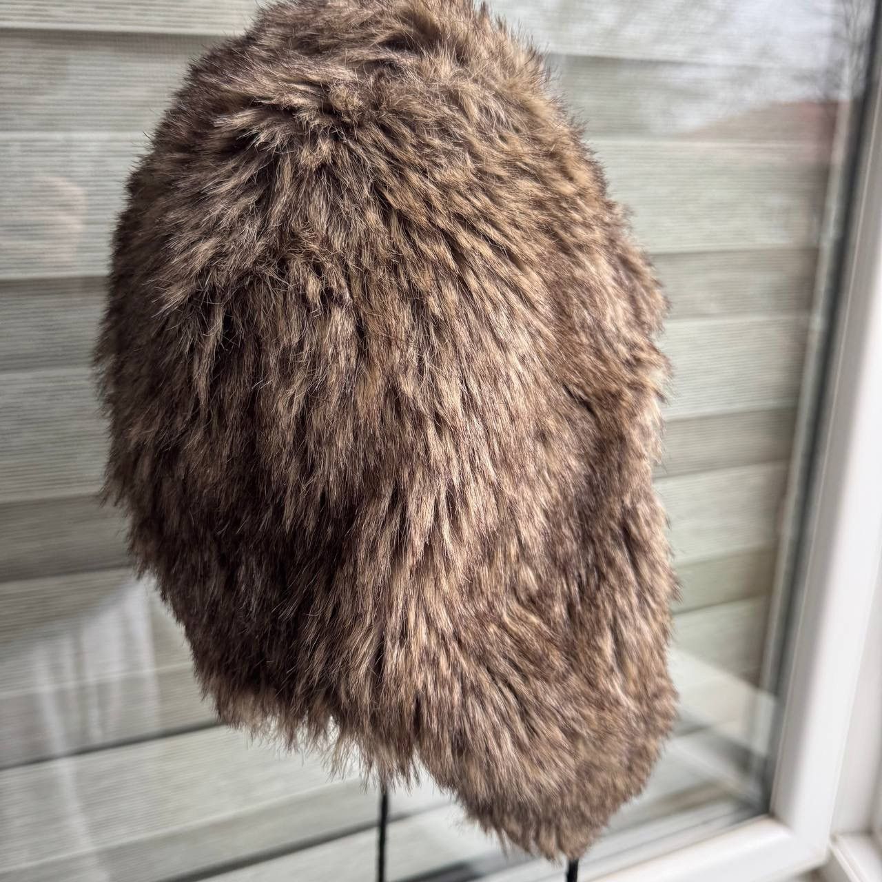 Japanese Brand Real Fur Ushanka Winter Avantgarde Trapper Fuzzy Goth Hat Size ONE SIZE - 4 Thumbnail