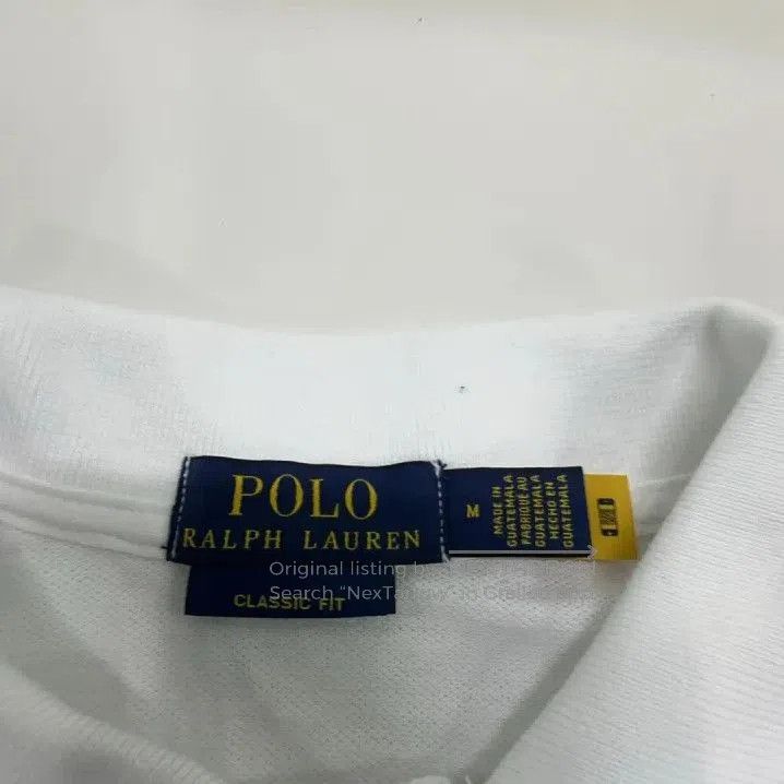 Polo Ralph Lauren Polo Ralph Lauren Classic Logo Embroidered Cotton Polo Shir Size US M / EU 48-50 / 2 - 4 Thumbnail