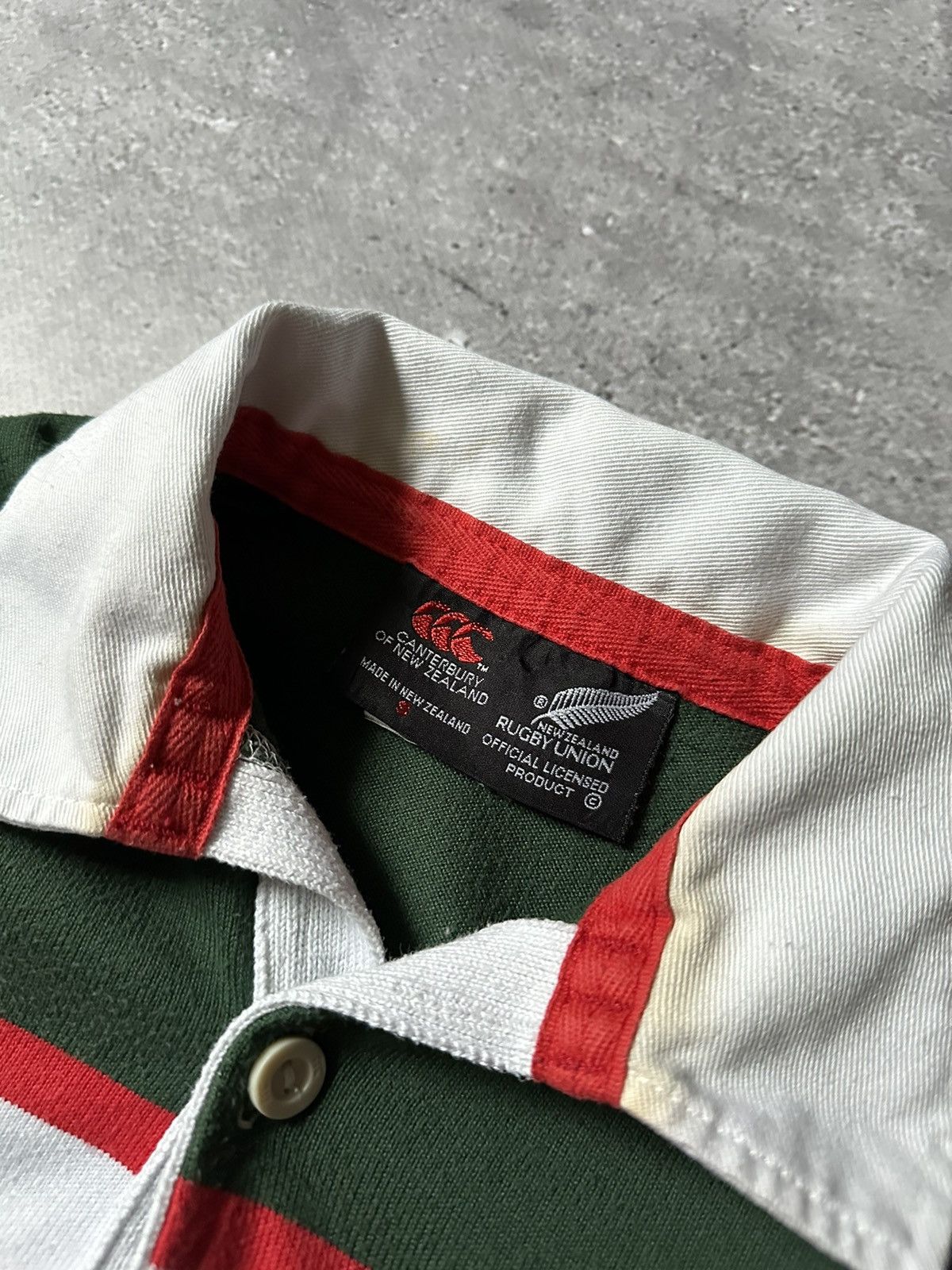 Canterbury of New Zealand × Vintage Vintage 00s Canterbury All Blacks Steinlager Rugby Jersey Size US S / EU 44-46 / 1 - 4 Thumbnail