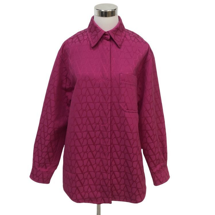 Valentino Valentino VLogo Monogram Jacket Size 40 Size S / US 4 / IT 40 - 1 Thumbnail