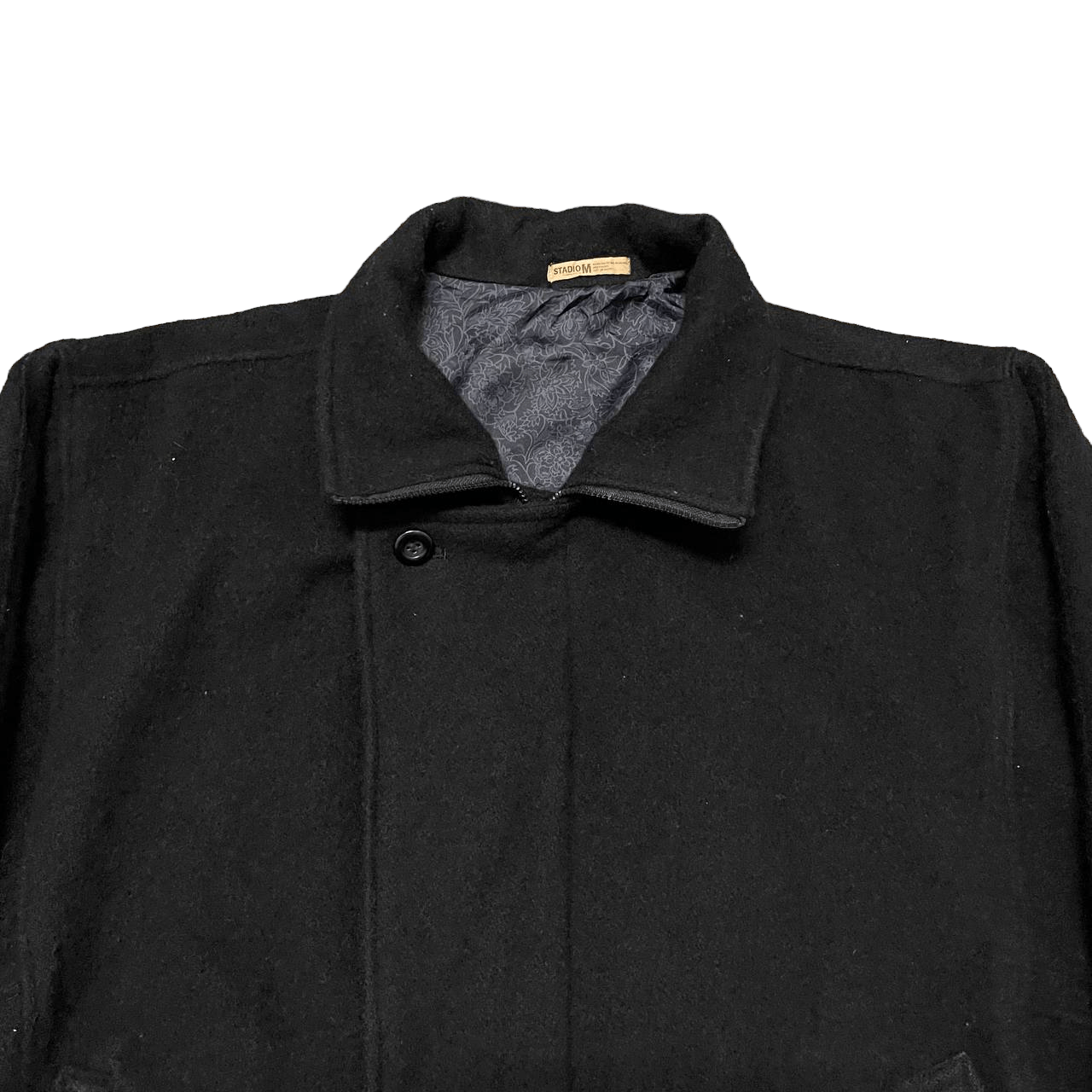 Issey Miyake Vtg StudioM Wool Bomber Style Jacket Issey Miyake Inspired Size US L / EU 52-54 / 3 - 2 Thumbnail