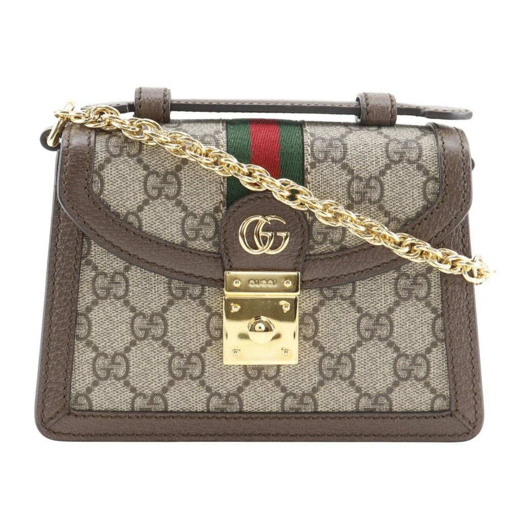 Gucci Gucci Gucci Ophidia GG Supreme 2way chain bag Textile Shoulder Bag 696180 DUTY FREE for USA Size ONE SIZE - 1 Thumbnail