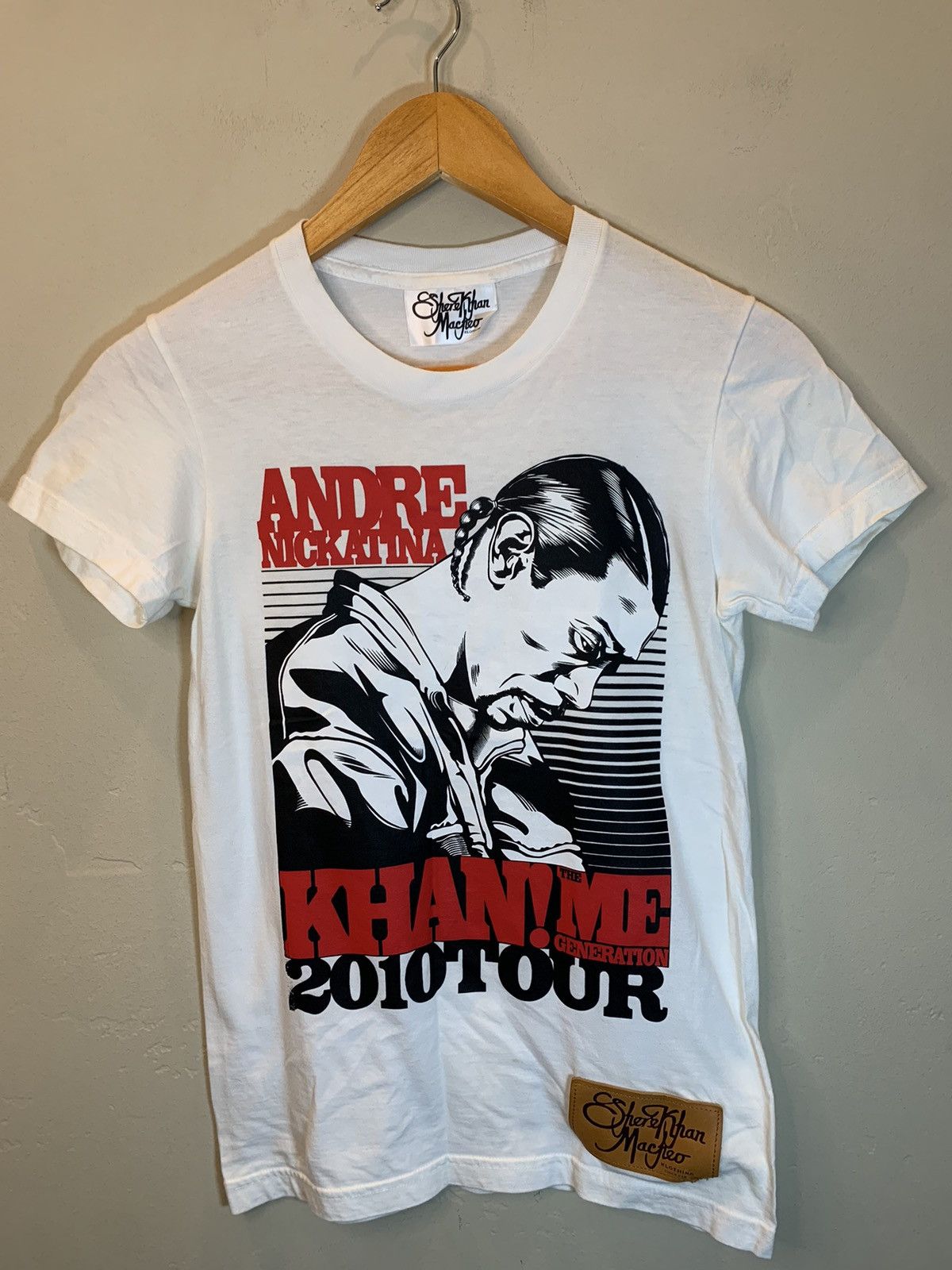 RARE Andre Nickatina Khan! The Me Generation Tour 2010 Shirt
