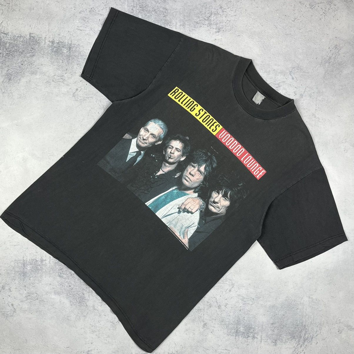 Band Tees Vintage Rolling Stones voodoo lounge tour rock band tee 1994 Size US XL / EU 56 / 4 - 1 Thumbnail