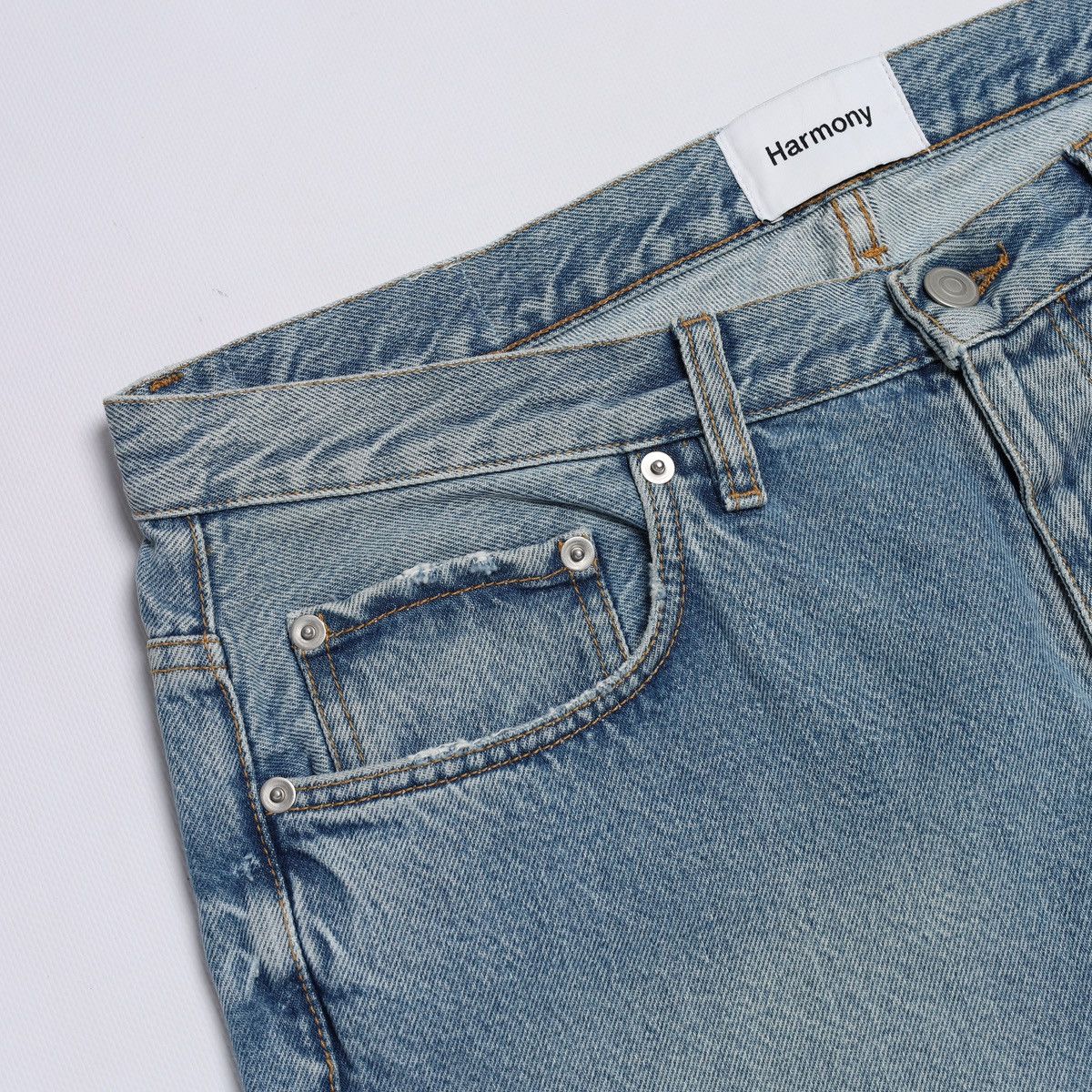 Harmony Paris Harmony Paris Dorian Denim Jeans Pants Size US 34 / EU 50 - 7 Thumbnail