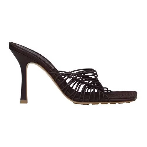 image of Bottega Veneta O1Loc1C0324 651386 Stretch Sandals In Brown, Women's