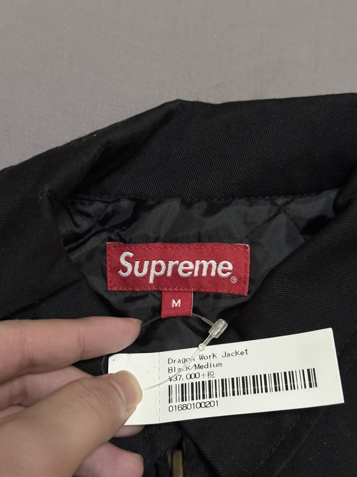 Supreme Supreme dragon work jacket black Size US M / EU 48-50 / 2 - 3 Thumbnail