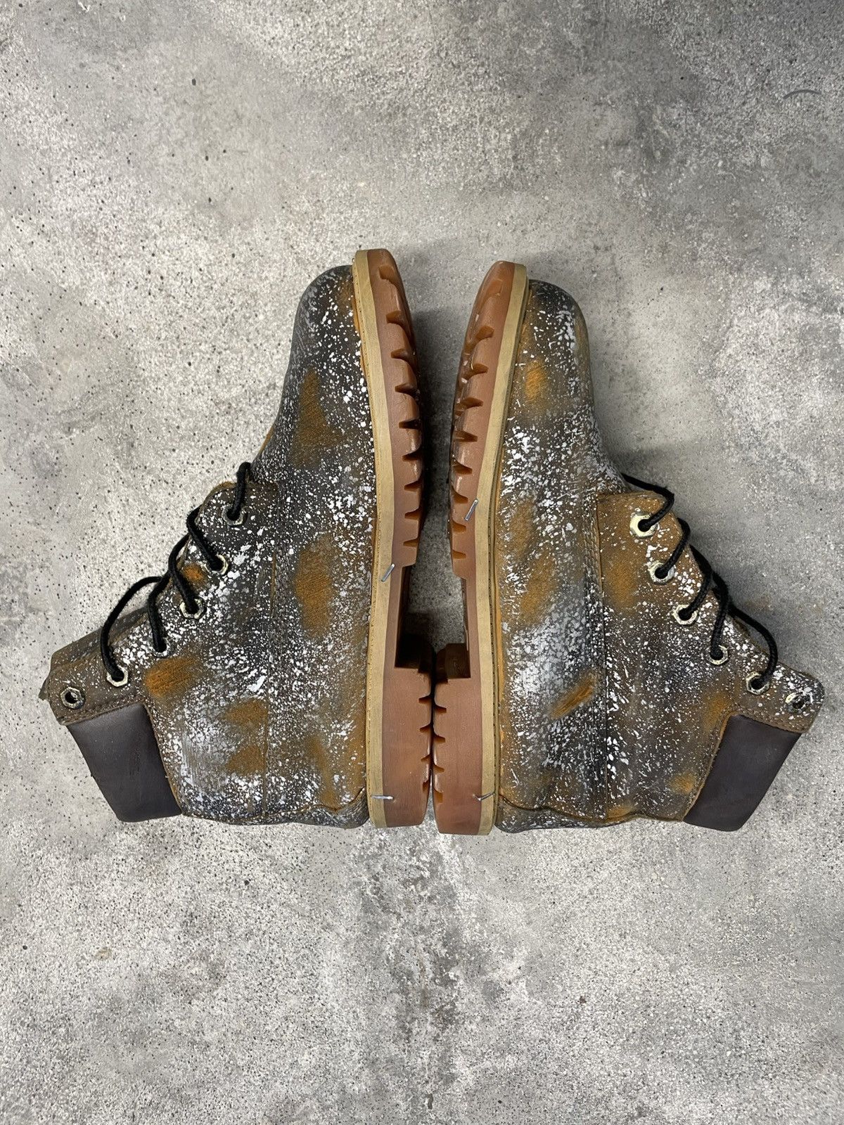 Timberland Swag shoes Timberland opium costumised avant garde rare 2k20 Size US 5.5 / EU 38 - 4 Thumbnail