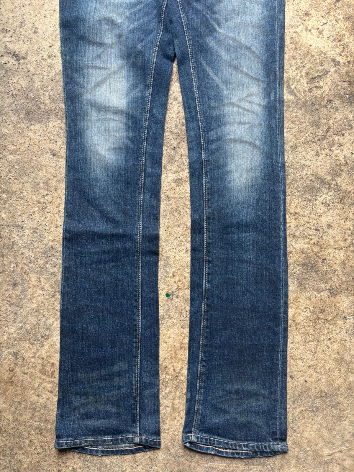 GOSTAR DE FUGA 2000s Gostar De Fuga Claw Marks Washed Jeans Size US 29 - 5 Thumbnail