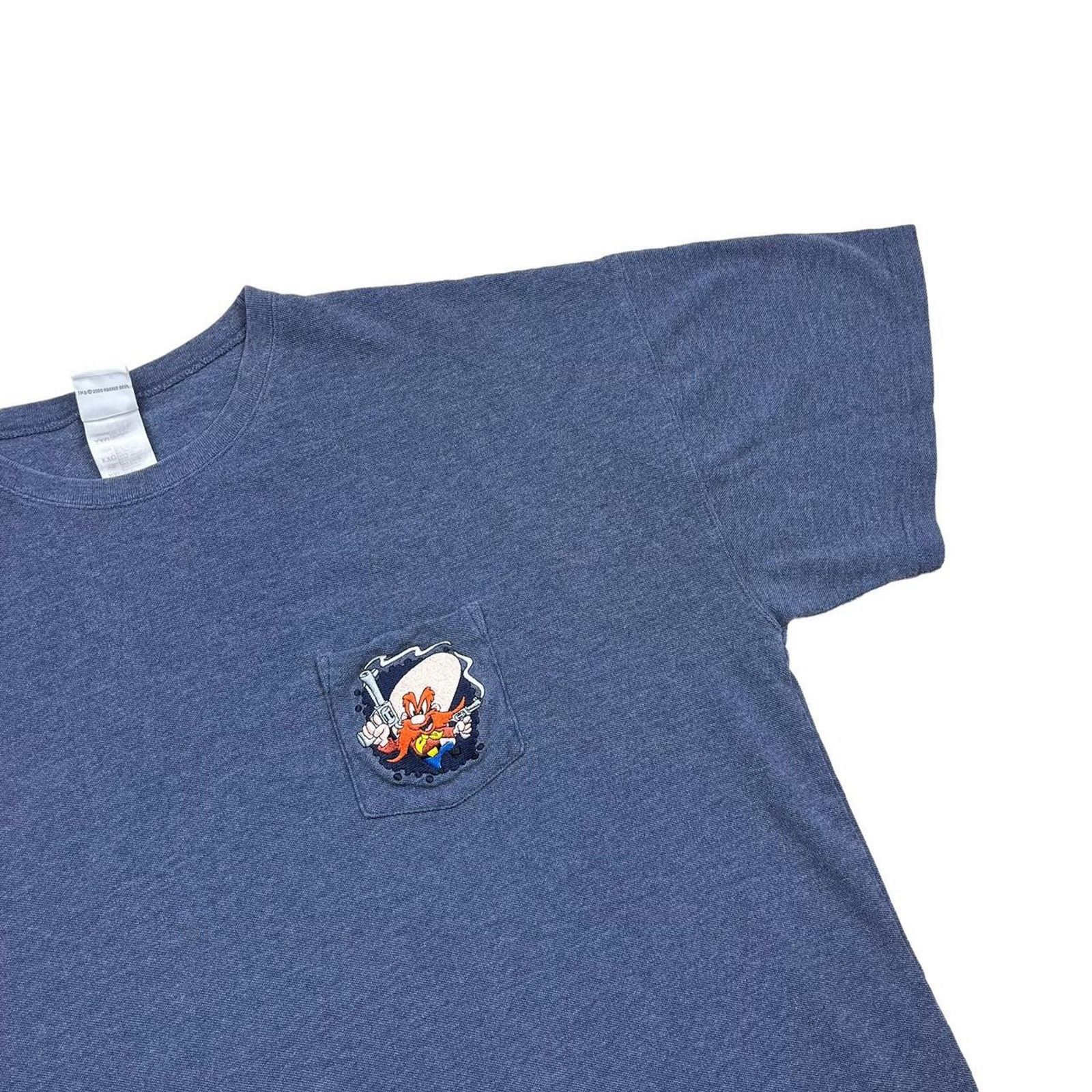 Vintage Vintage 2000 Yosemite Sam T Shirt Size US XXL / EU 58 / 5 - 2 Thumbnail