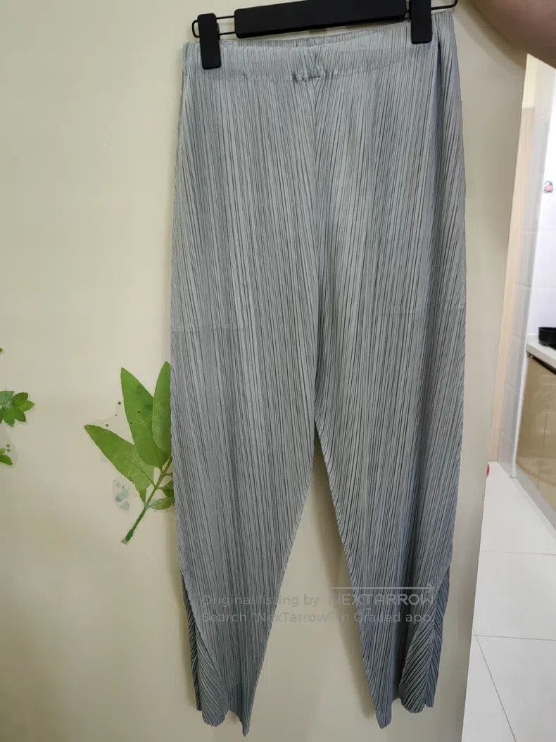 Issey Miyake Issey Miyake size:3 Green Trousers Size 42" / US 20 - 1 Thumbnail