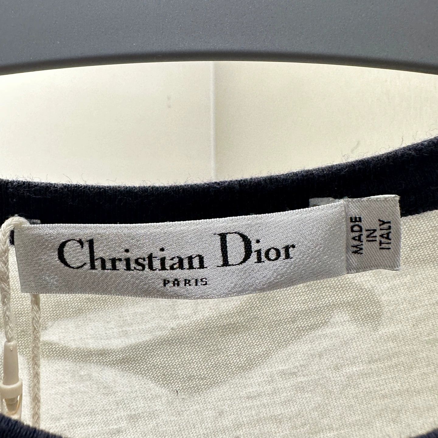 Dior Christian Dior apr698 star slogan print short tee s Size S / US 4 / IT 40 - 3 Thumbnail