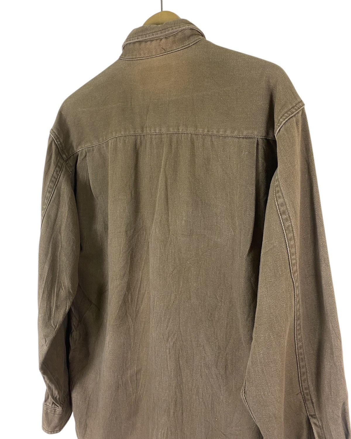 Japanese Brand × Vintage Vintage Japanese Brand Natural Project Duck Canvas LS Shirt Size US M / EU 48-50 / 2 - 11 Thumbnail