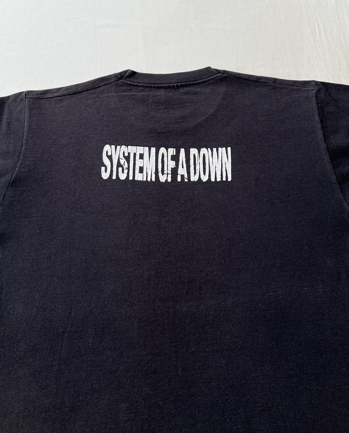 Band Tees Vintage 2000s System of a Down Toxicity Black T-shirt Size US M / EU 48-50 / 2 - 14 Thumbnail