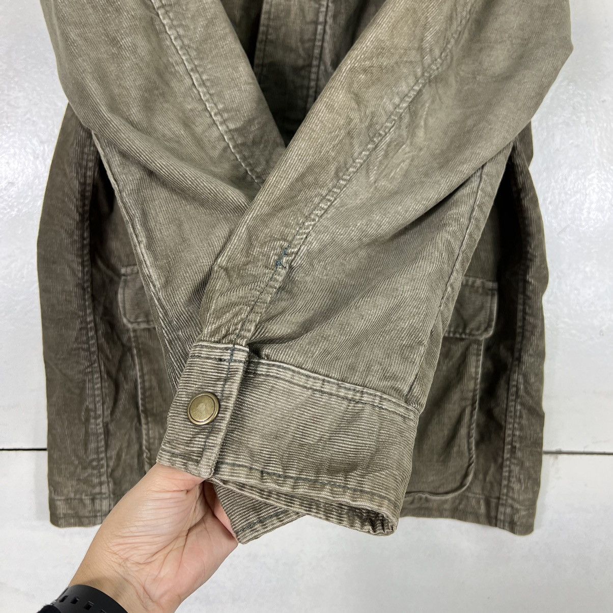 Renoma 🔥 RENOMA PARIS CORDUROY FIELD JACKET Size US M / EU 48-50 / 2 - 13 Thumbnail