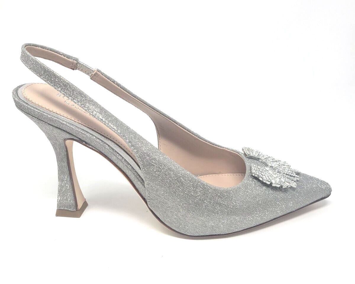 Other Born on Fifth Antonio Melani Glitter Slingback Pump Sz 8M Size US 8 / IT 38 - 2 Thumbnail
