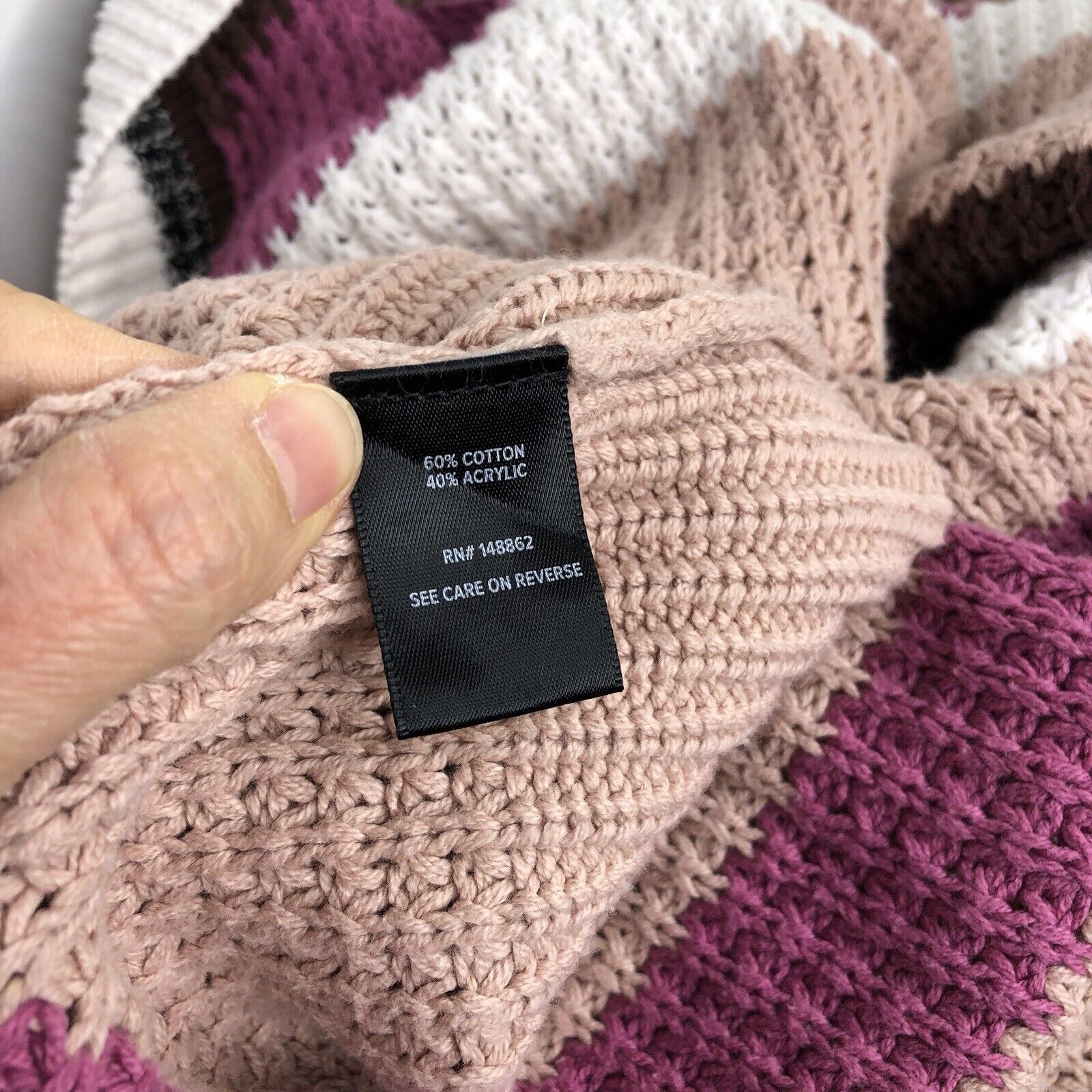 Torrid Torrid Striped Open Front Pocket Cardigan Sz 5X Pink Brown Size ONE SIZE - 10 Thumbnail