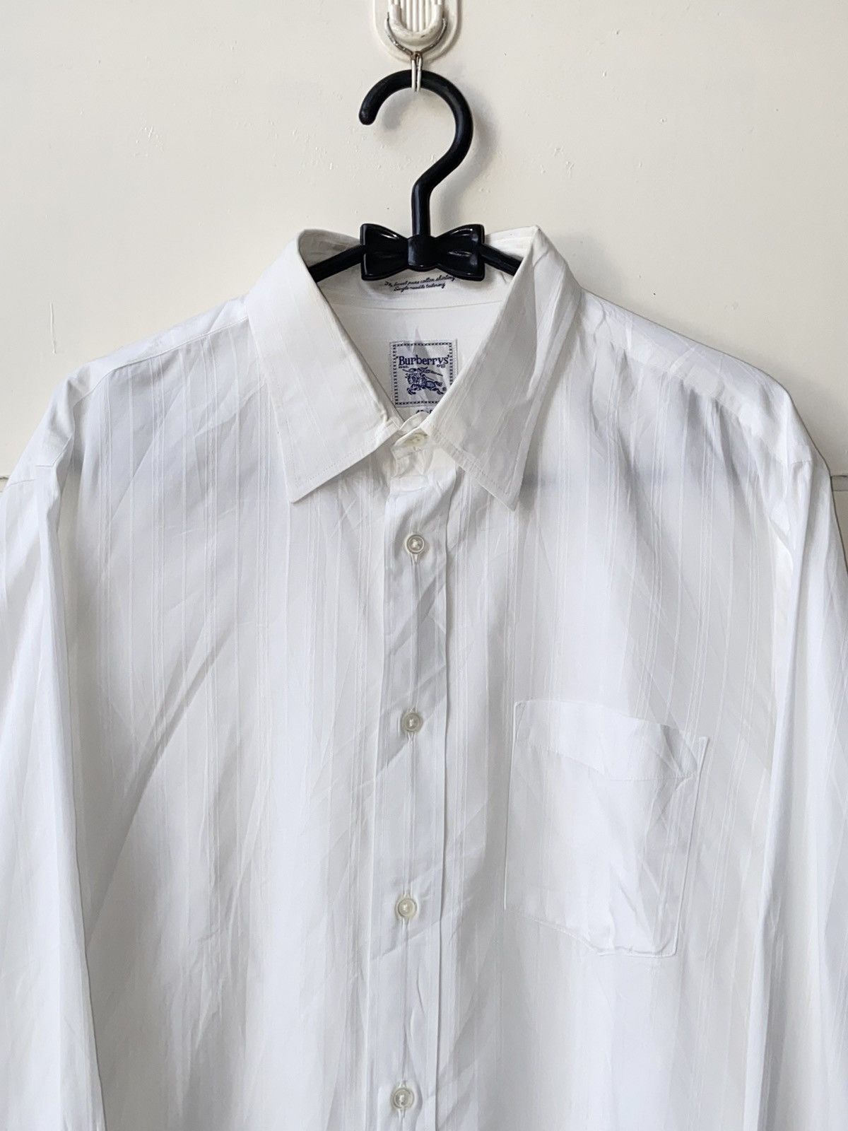 Burberry BURBERRYS White Shirt Size US M / EU 48-50 / 2 - 11 Thumbnail