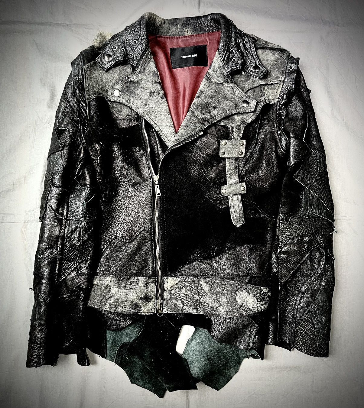 Yasuyuki Ishii Yasuyuki Ishii Variant Leather Jacket Size US S / EU 44-46 / 1 - 3 Thumbnail