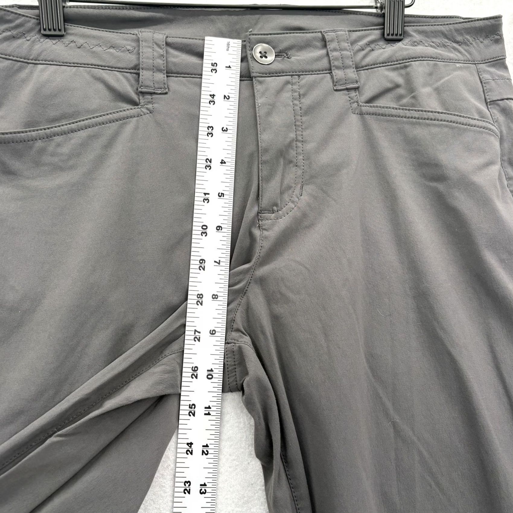 Eddie Bauer Eddie Bauer Travex Cargo Pants Womens 8 Gray Lightweight Convertible Hiking Camp Cargo Pants Womens 8 Gray Lightweight Convertible Hiking Camp Size 30" / US 8 / IT 44 - 7 Thumbnail