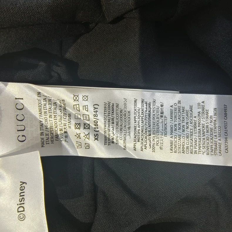 Gucci Gucci Black round-neck short sleeves Size US XS / EU 42 / 0 - 5 Thumbnail