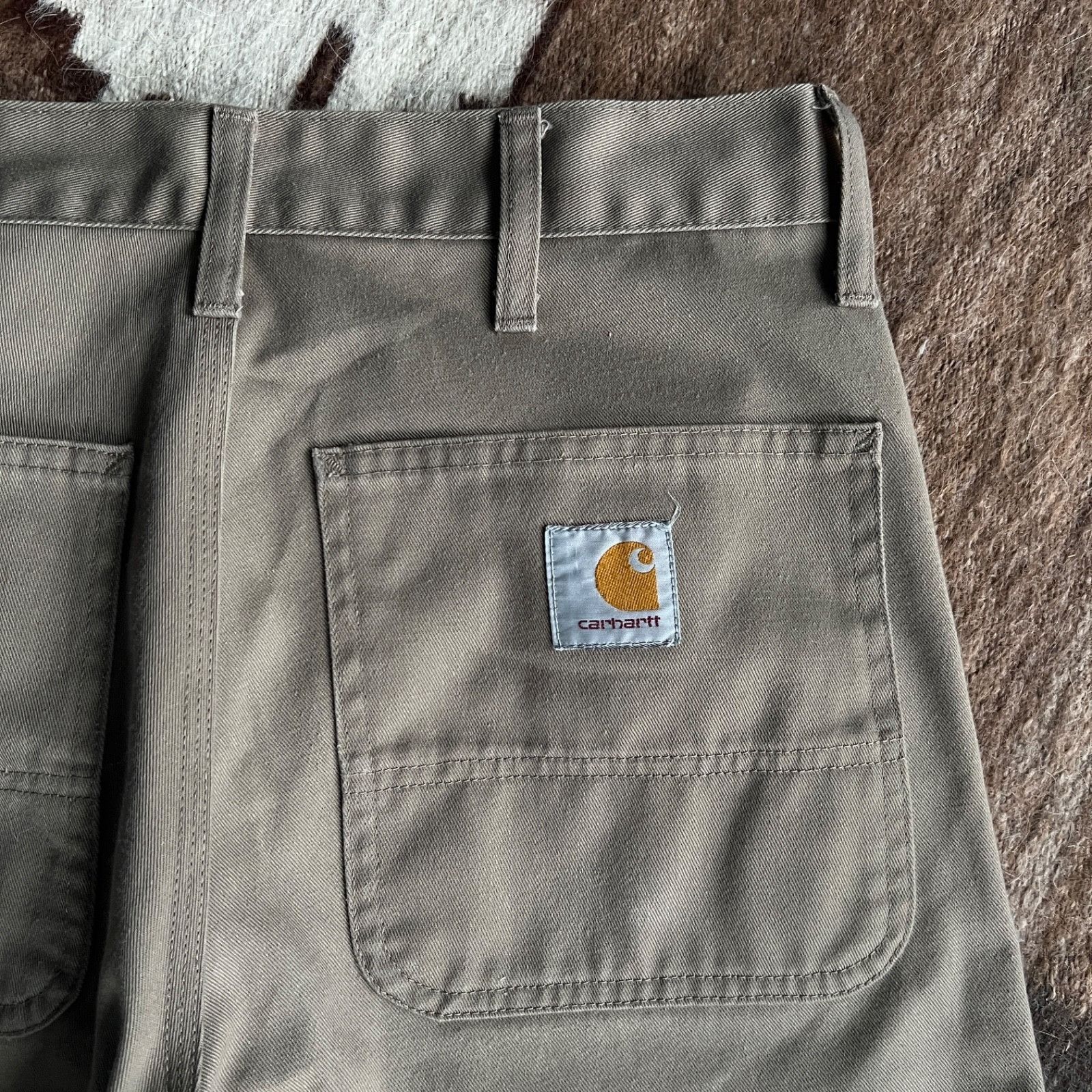 Carhartt Carhartt Simple Pant Khaki Work Utility Pants 9797AC Size US 30 / EU 46 - 3 Thumbnail