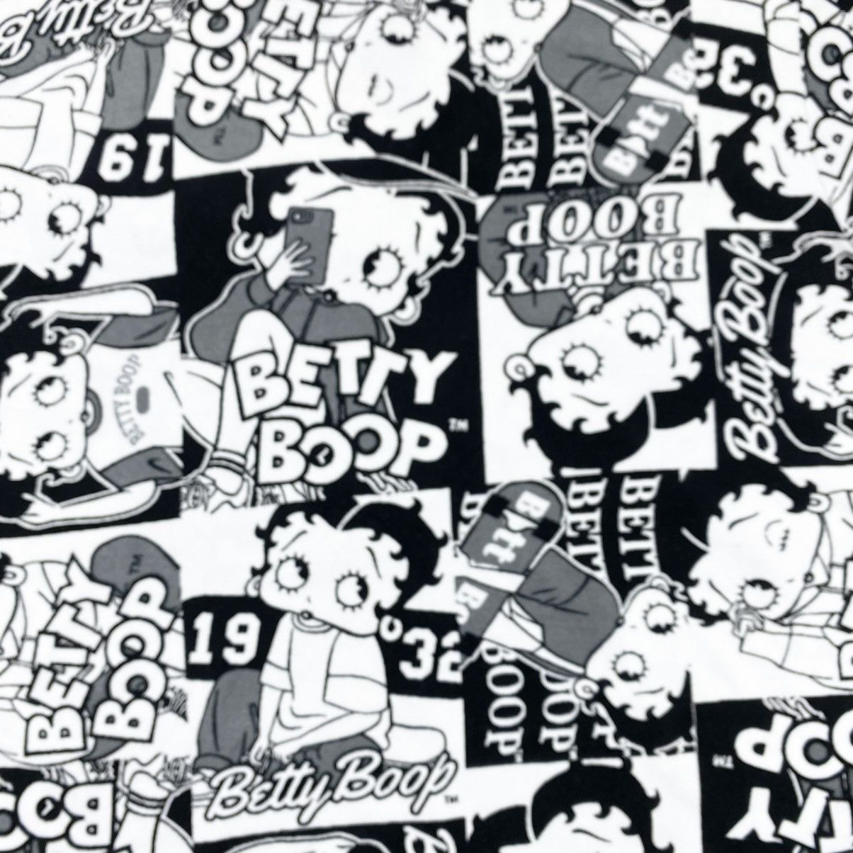Vintage Betty Boop Full Print Shirt! Size US L / EU 52-54 / 3 - 4 Thumbnail