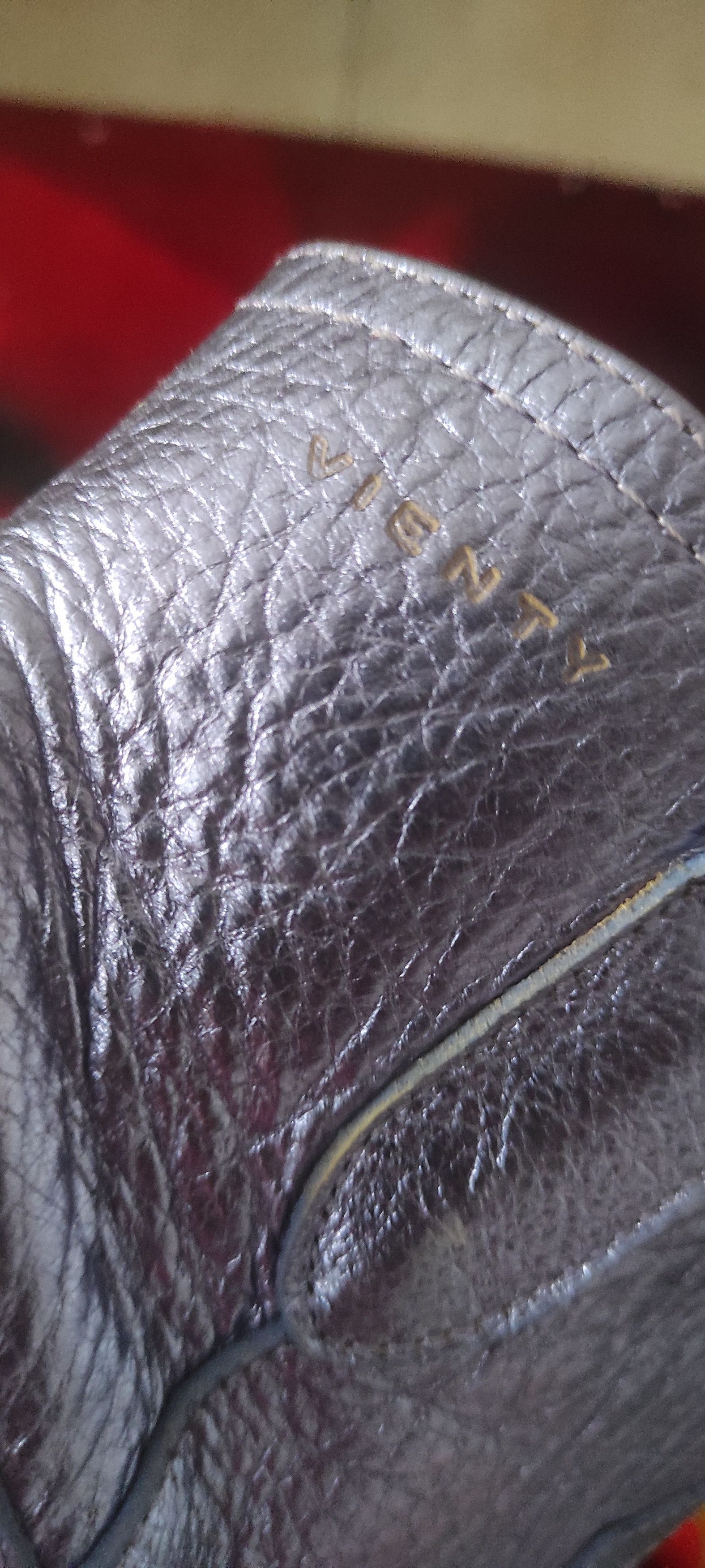 Leather VIENTY Given Galaxy Selenite Metal Cowboy Boots Made Spain Size US 8 / IT 38 - 11 Thumbnail
