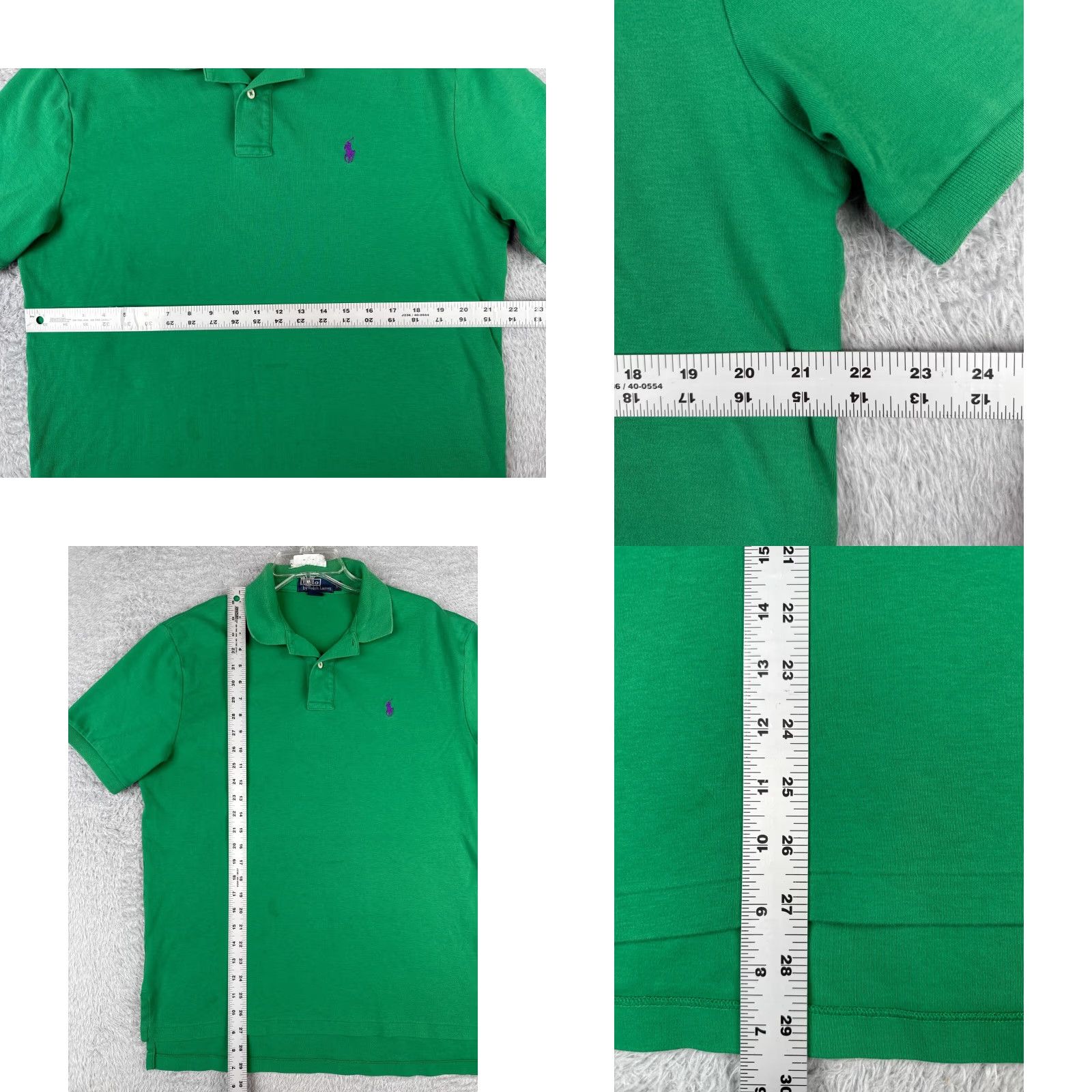 Ralph Lauren VINTAGE Polo Ralph Lauren Polo Shirt Mens Large Green 100% Cotton Jersey Fabric Polo Shirt Mens Large Green 100% Cotton Jersey Fabric Size US L / EU 52-54 / 3 - 8 Thumbnail