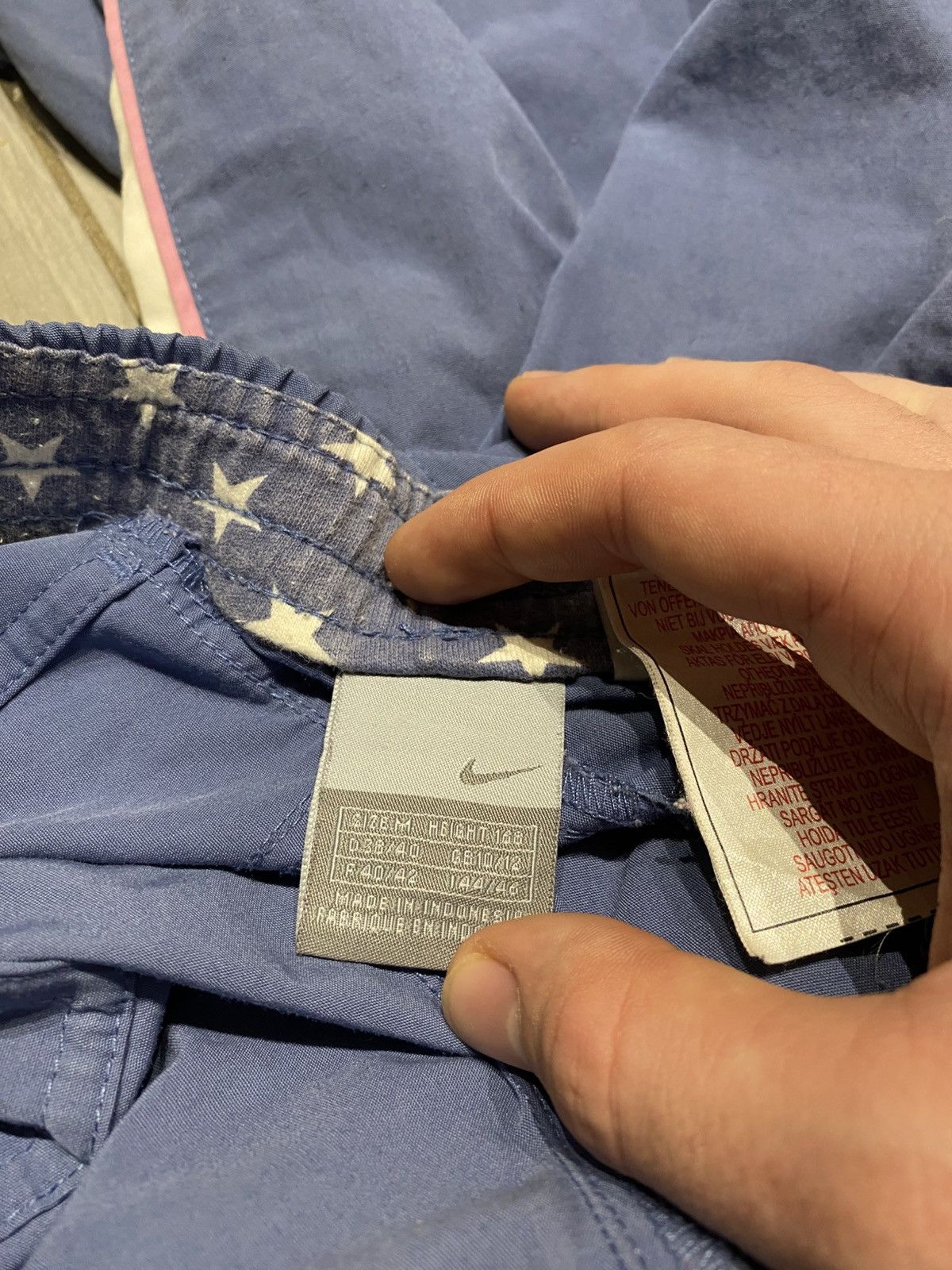 Nike crazy pants with pull-ups nike vintage Y2K drip Size 30" / US 8 / IT 44 - 5 Thumbnail