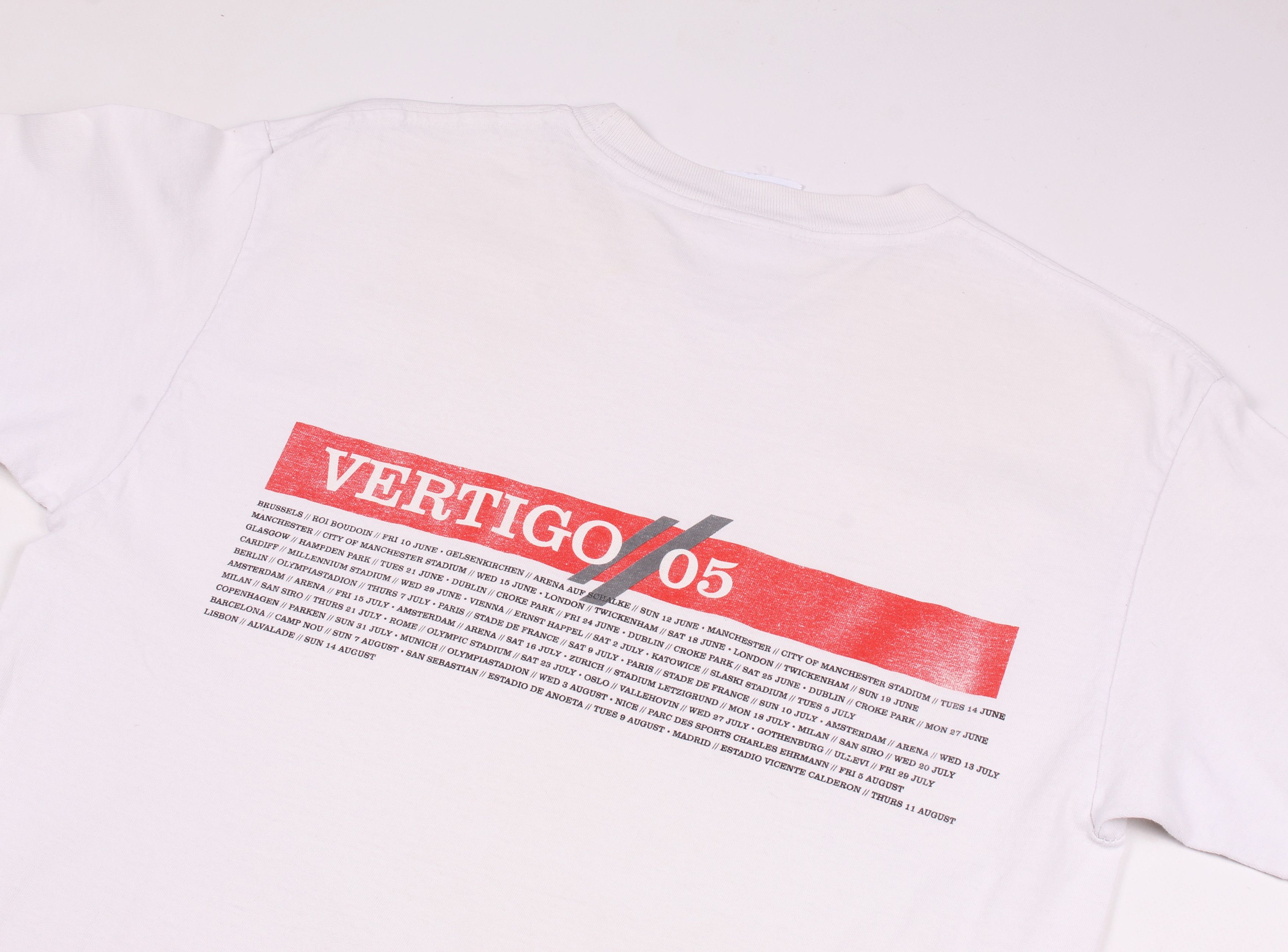 Band Tees Vintage 2005 U 2 Vertigo Short Sleeve Tee Size US M / EU 48-50 / 2 - 8 Thumbnail
