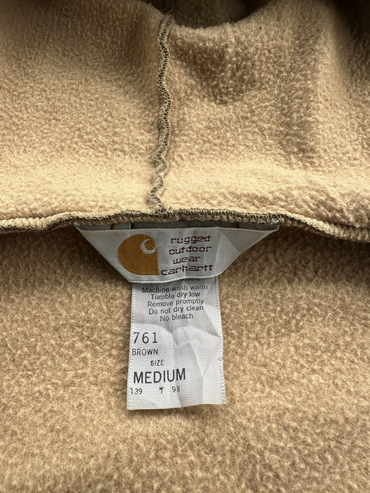 Carhartt Carhartt brown hoodie Size US M / EU 48-50 / 2 - 5 Thumbnail