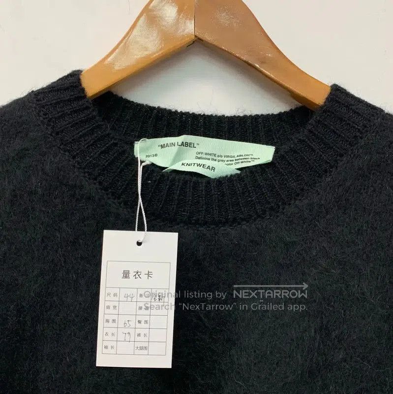 Off-White Off-White Black Wool Sweater for Women . Size L / US 10 / IT 46 - 3 Thumbnail