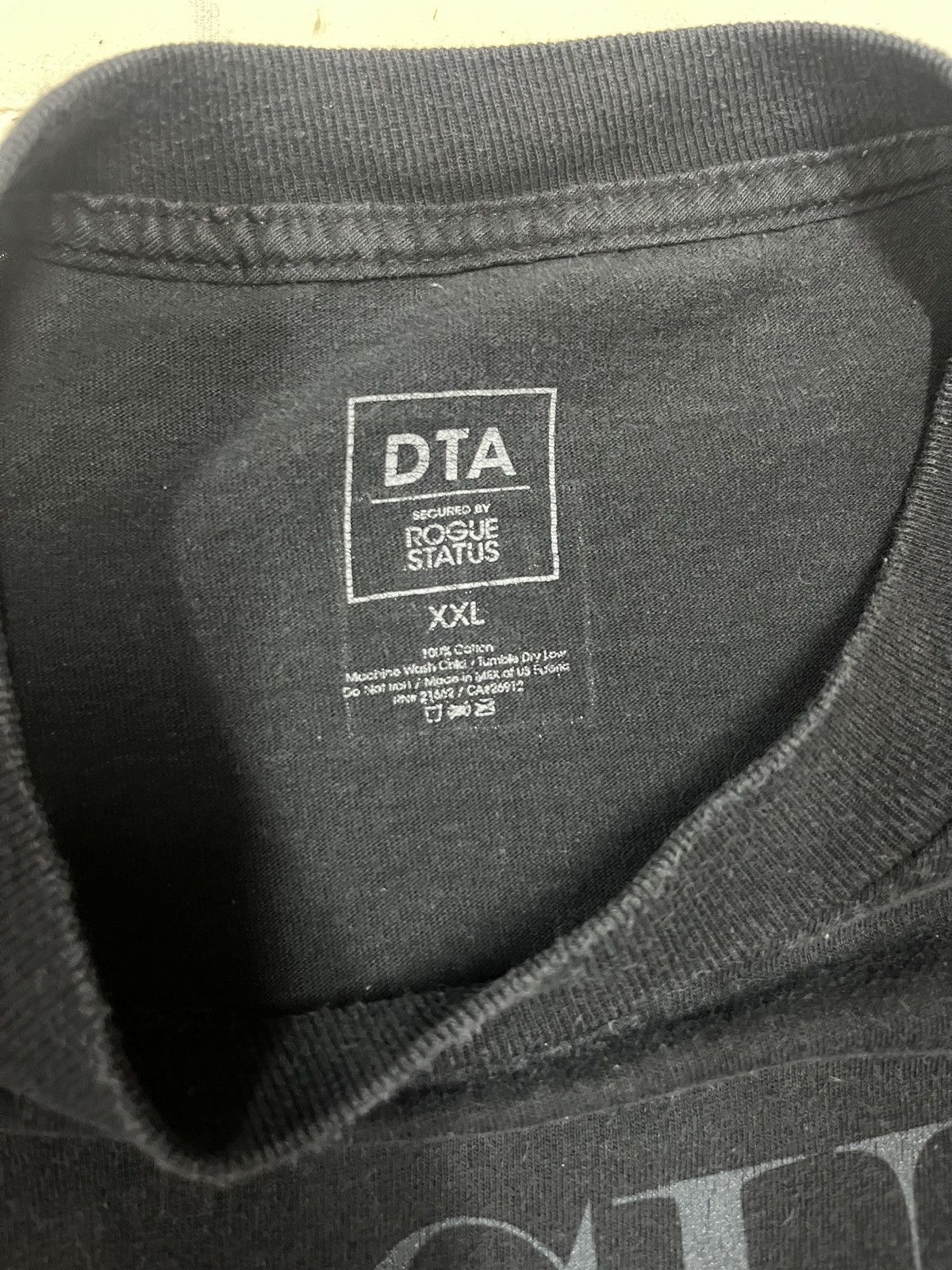 Rogue Status × Vintage Vintage🔥y2k dta rogue status t shirt Size US XXL / EU 58 / 5 - 7 Thumbnail