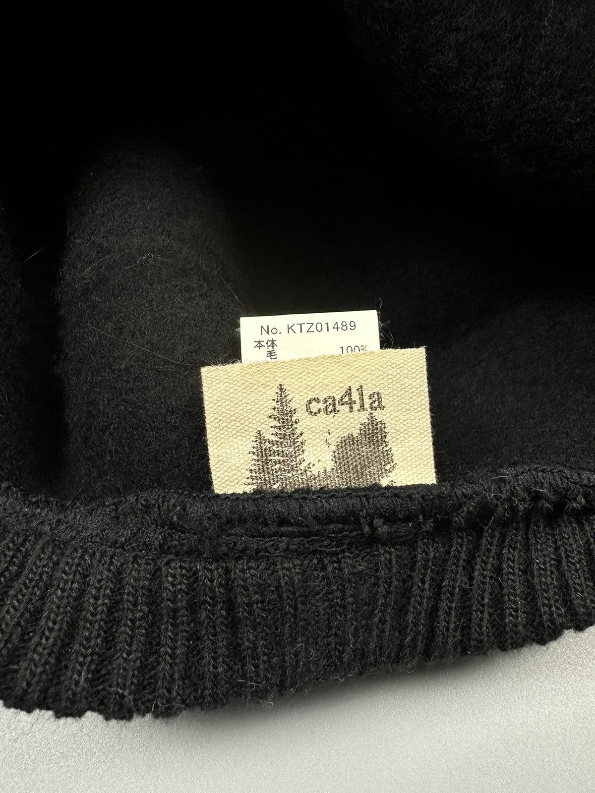 CA4LA × Japanese Brand Vintage Ca4la Wool Baretta Size ONE SIZE - 4 Thumbnail