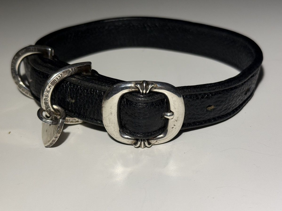 Chrome Hearts Chrome Hearts Leather Dog Collar Size ONE SIZE - 15 Thumbnail
