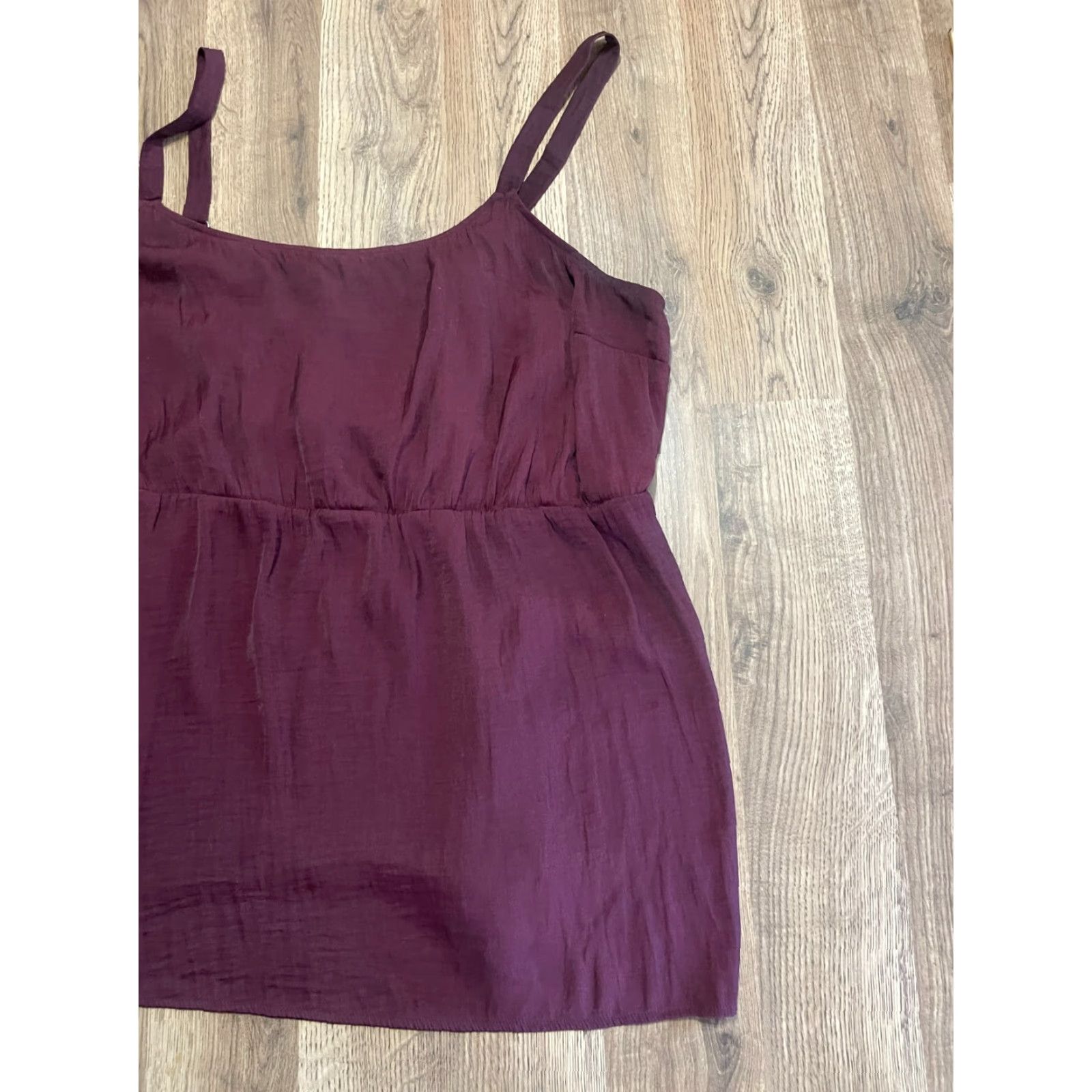 Vintage Maurices Tank Top Womens Regular Size 3XL Red Sleeveless Back Smocked Casual Modern Basic Shirt Womens Size XXL / US 16-18 / IT 52-54 - 4 Thumbnail