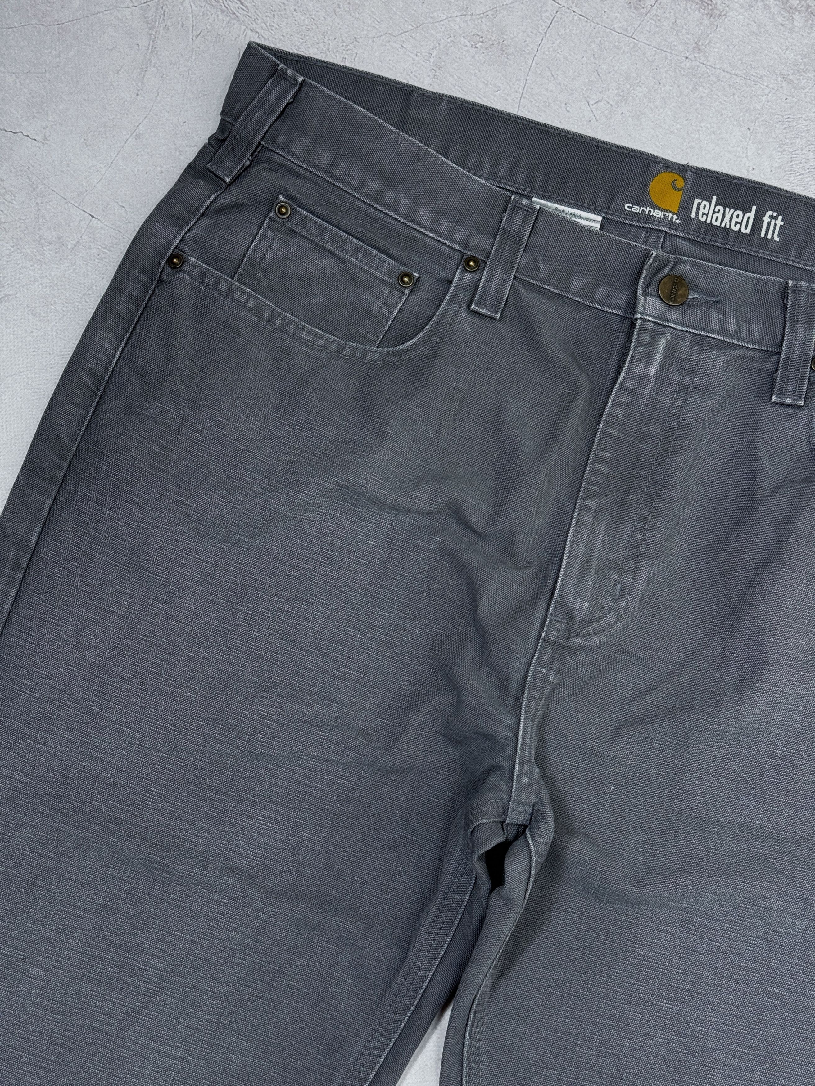 Carhartt × Vintage Vintage Carhartt Work Pants Trousers Relaxed Fit Size US 36 / EU 52 - 3 Thumbnail
