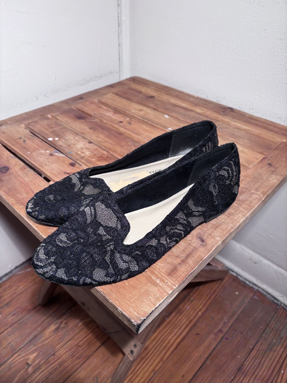Isaac Mizrahi Isaac Mizrahi Live Lace Flats Size US 8 / IT 38 - 1 Thumbnail