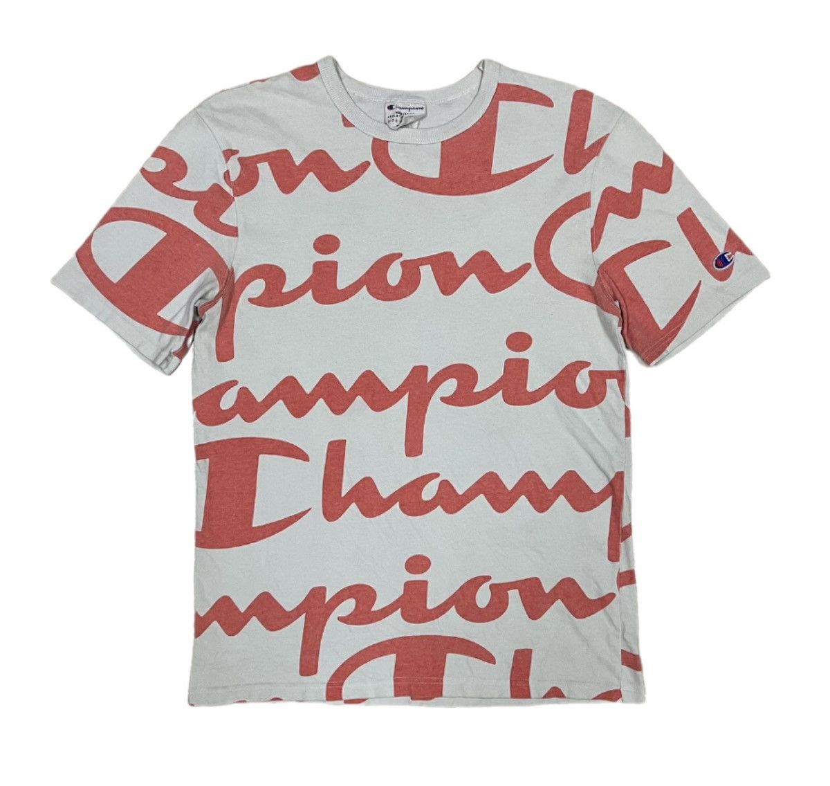 Champion Rare CHAMPION FullPrint Design Shirt Size US M / EU 48-50 / 2 - 1 Thumbnail