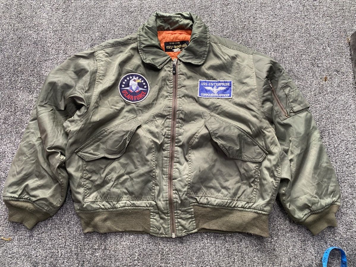 Other CWU-45/P flight jacket featuring custom "US Air Force Size US XL / EU 56 / 4 - 1 Thumbnail