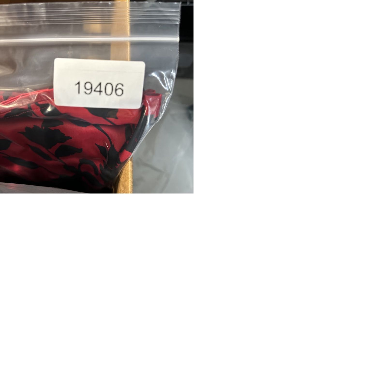 Vintage Lane Bryant Floral Red Long Sleeve Elastic Waist Midi Dress Size 18 NEW Size XXL / US 16-18 / IT 52-54 - 9 Thumbnail
