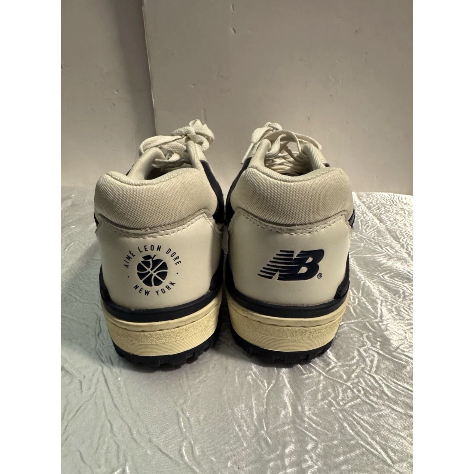 New Balance New Balance 550 x Aime Leon Dore White/Navy 2020 BB550ALF Size 10 No Box Mens Size US 10 / EU 43 - 4 Thumbnail