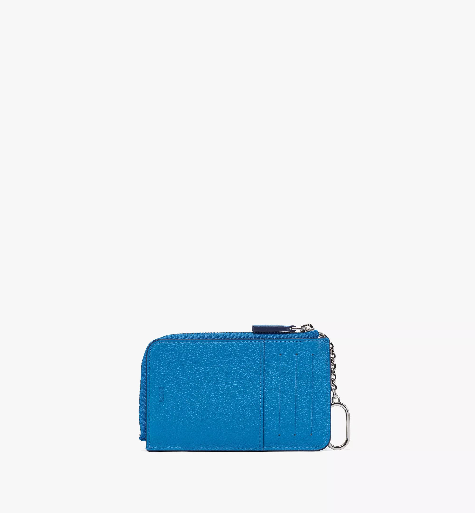 MCM o1mt1gz1224 Size: OS / Mini Card Case in Blue Size ONE SIZE - 3 Thumbnail