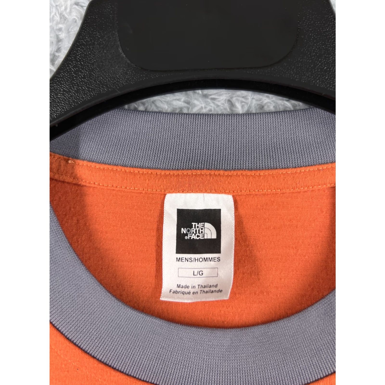 The North Face The North Face Shirt Men L Orange Polyester Vaporwick Short Sleeve Crew Neck Logo Size US L / EU 52-54 / 3 - 7 Thumbnail