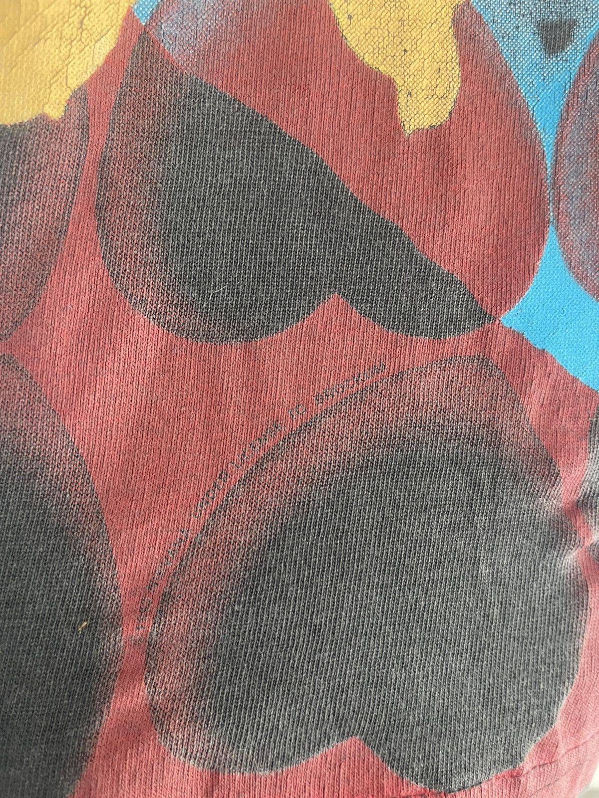 Vintage 1993 Nirvana Heart Shaped Box Single Stitch