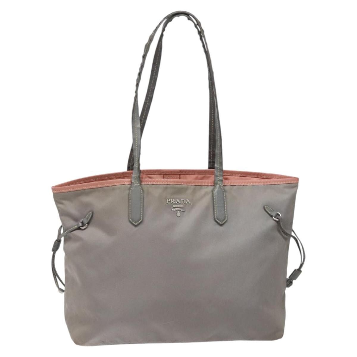 Prada PRADA Tote Bag Nylon Gray Size ONE SIZE - 2 Thumbnail