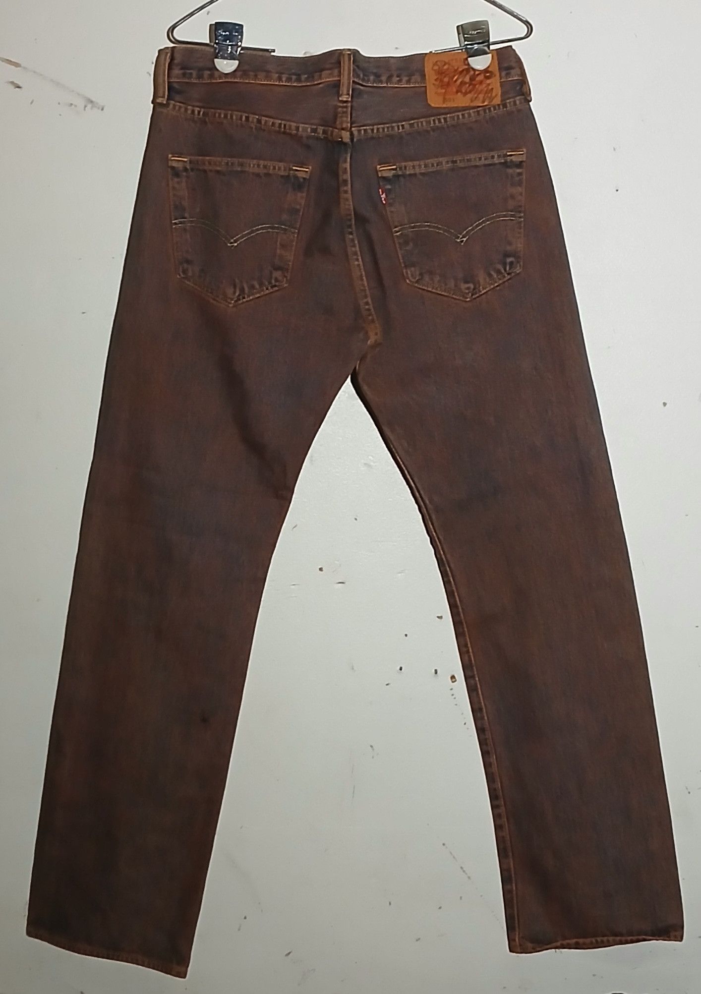 Levi's 501 Levis 2019 Ass Pizza Jeans Size US 32 / EU 48 - 5 Thumbnail
