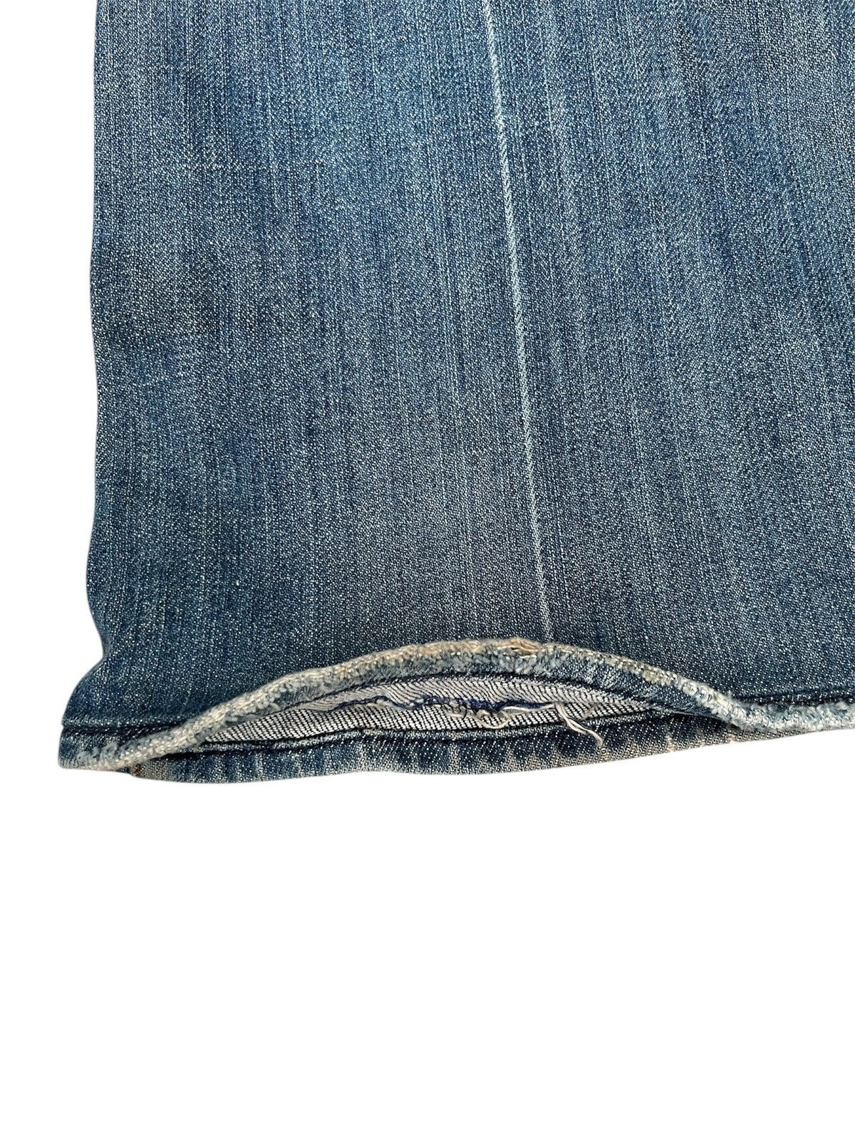 7 For All Mankind 7 For All Minkind Faded Washed Flare Jeans Size US 27 - 16 Thumbnail
