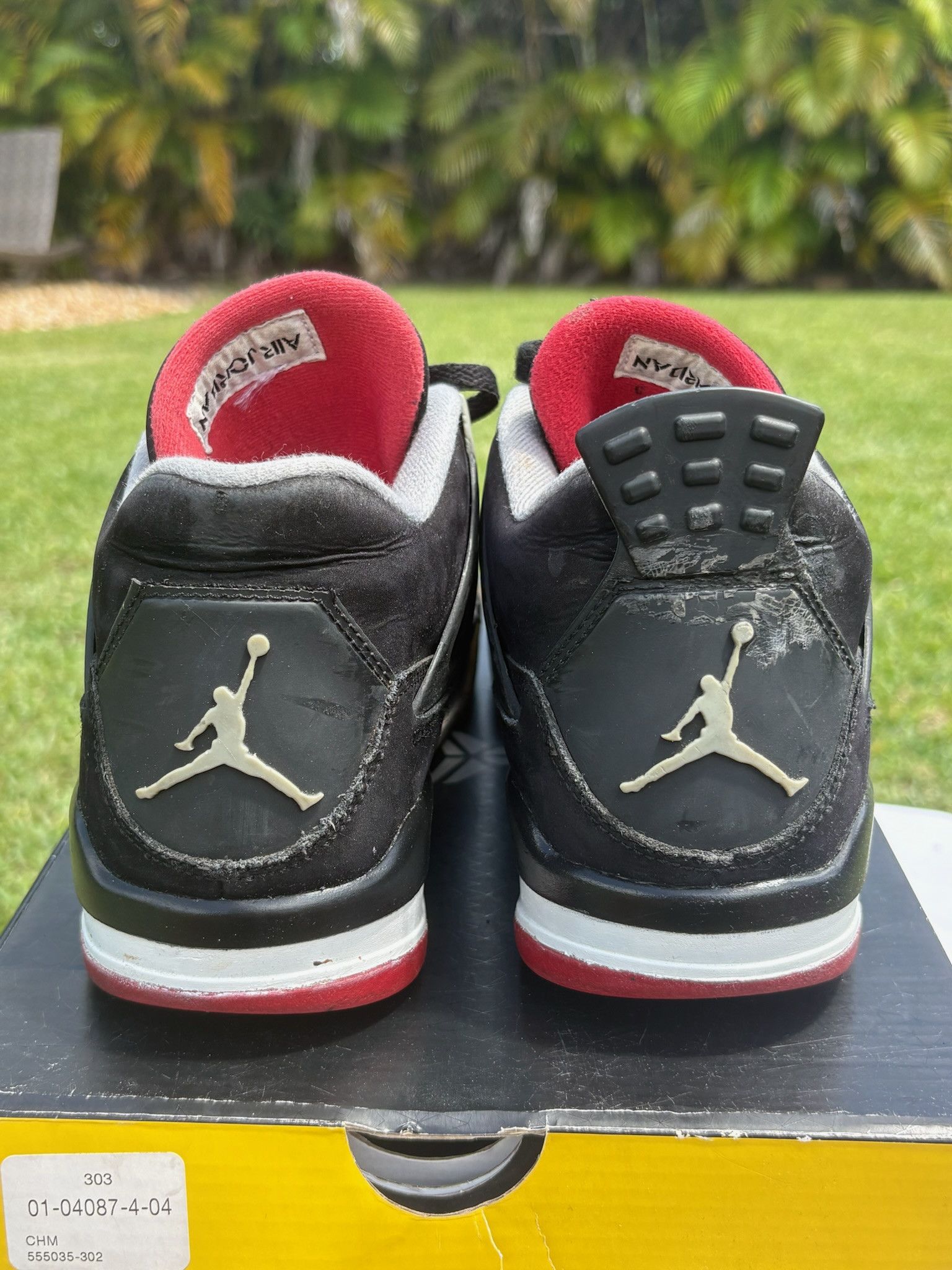 Jordan Brand Jordan 4 Bred 2012 Size 9 Size US 9 / EU 42 - 3 Thumbnail